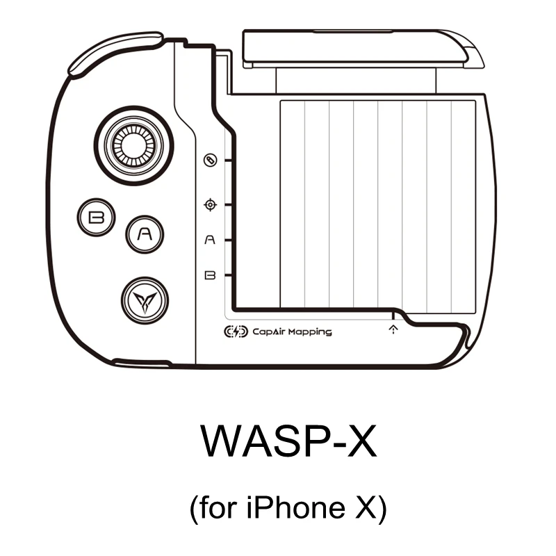 Xiaomi Mijia Flydigi WASP 2 Note игровая ручка беспроводной умный дом feizhi контроллер iOS для iphone XS MAX iphone 7plus XS