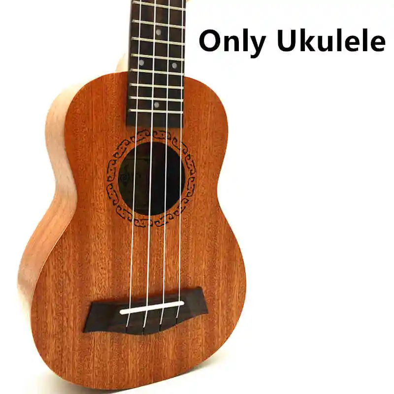 Only Ukulele SevenAngel Акция укулеле концертная сопрано Тенор укулеле мини Гавайская Акустическая гитара электрическая гитара кавацинхо - Цвет: Only Ukulele