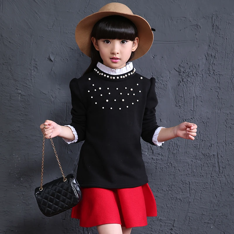 Детская одежда 2019 Осенние рубашки для девочек блузка детская хлопковая рубашка