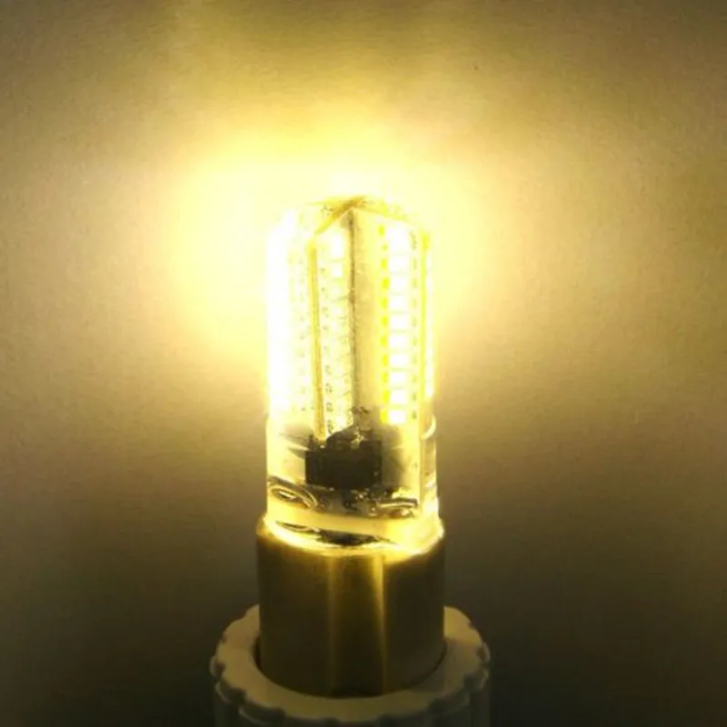 Светодиодная мини лампа E14 7 Вт 64 светодиода 3014 SMD 110 В ~ 240 220 белые лампы