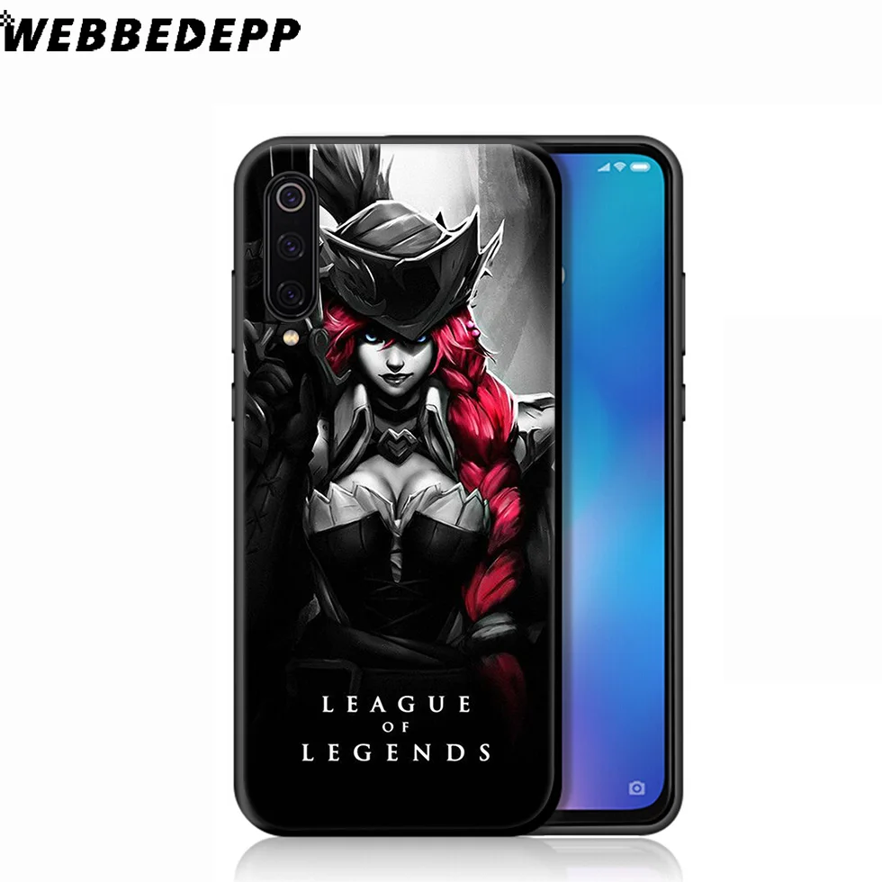 WEBBEDEPP League of Legends Soft Case for Xiaomi Mi 9T 9 8 SE 6 A1 A2 A3 Lite MiA1 MiA2 MiA3 F1 MAX 3 Mi8 CC9E CC9 |