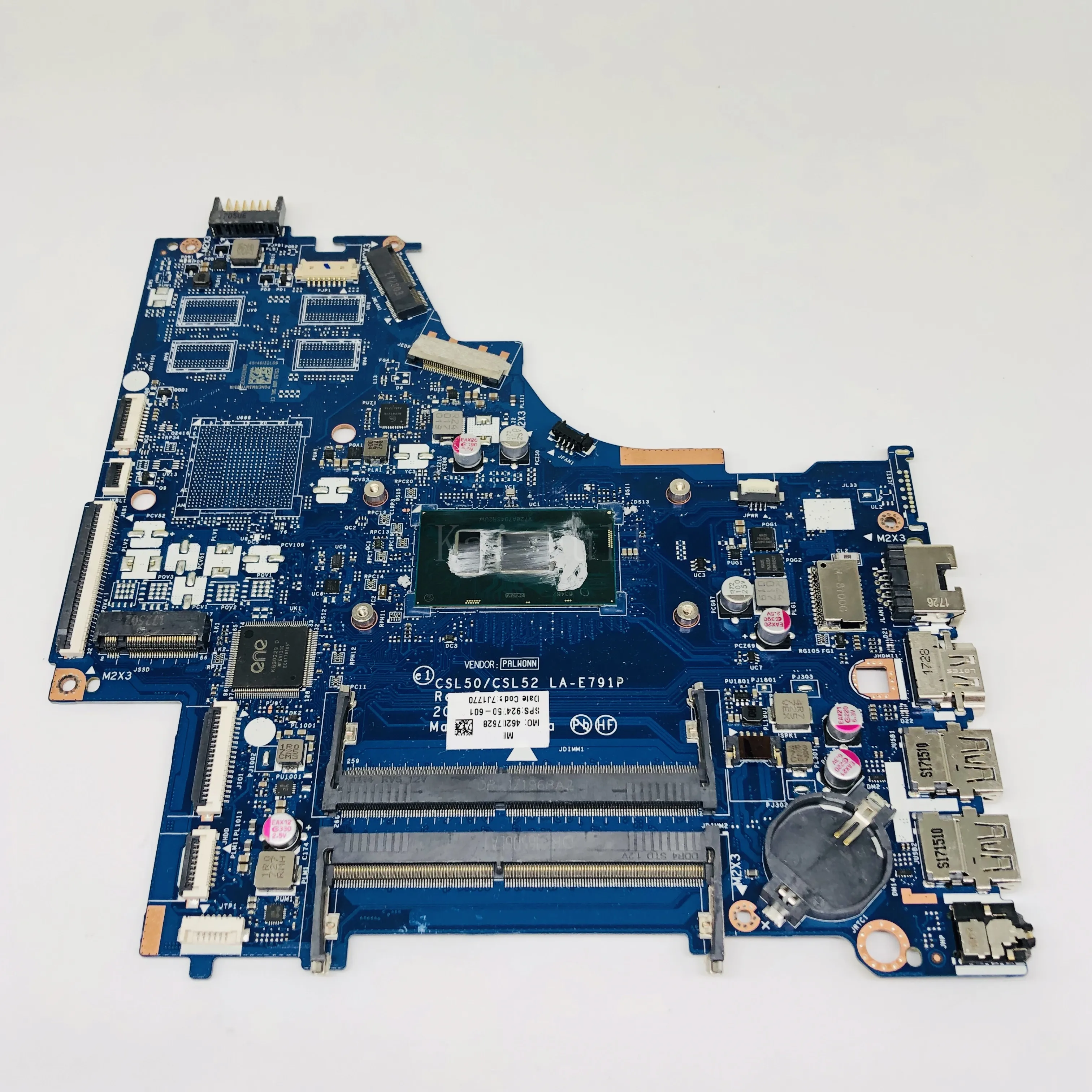 924750 601 для HP 250 G6 15 BS серии Материнская плата ноутбука CSL50/CSL52 LA E791P W/SR2UW i3 6006U
