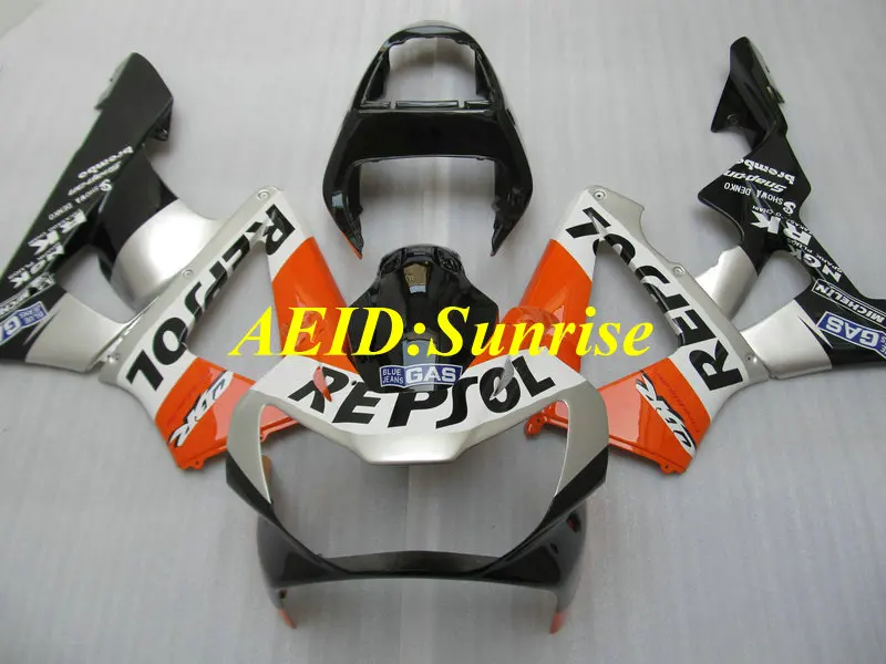 Комплект обтекателей под давлением для HONDA CBR900RR 929 00 01 CBR 900RR 2001 2000 CBR900 ABS оранжевый