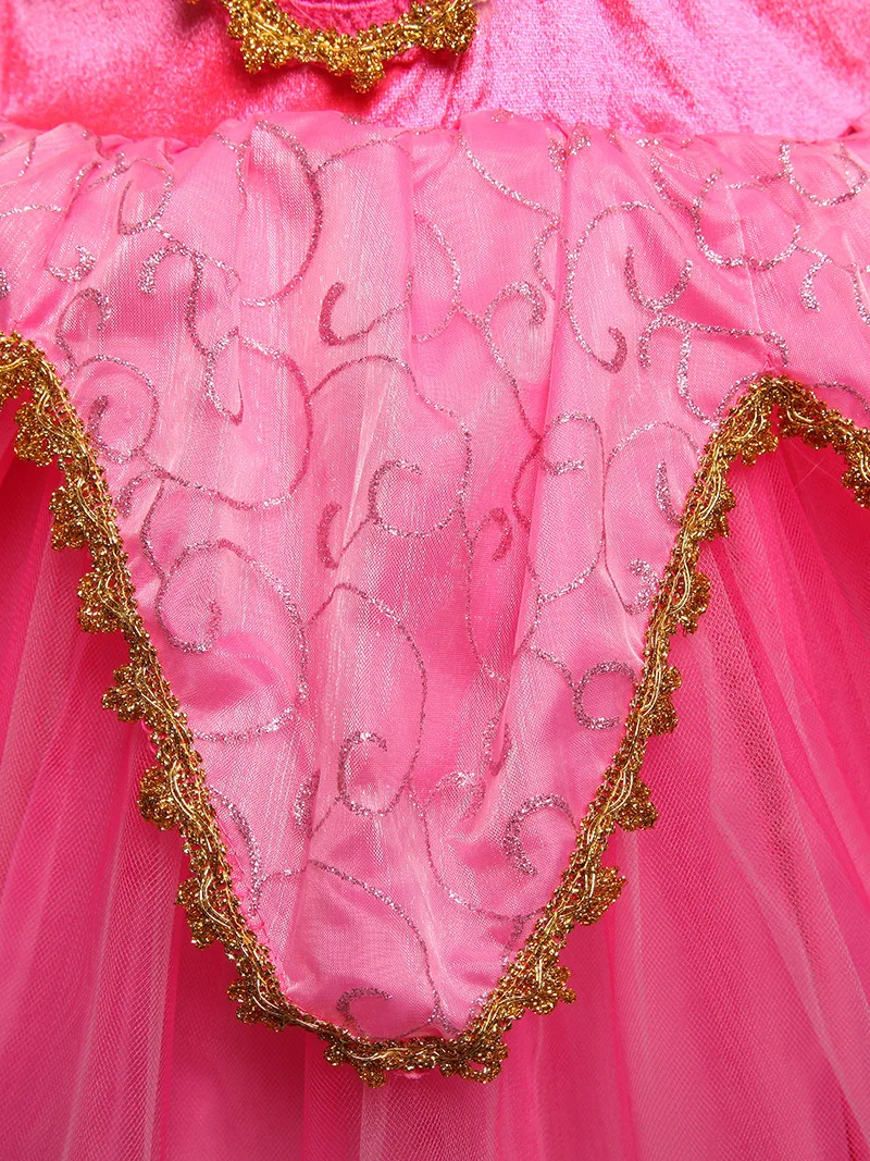 Winter Dresses for Girls New Cute Ice Romance Princess Dress Ball Gown Children's Long-sleeved | Детская одежда и обувь
