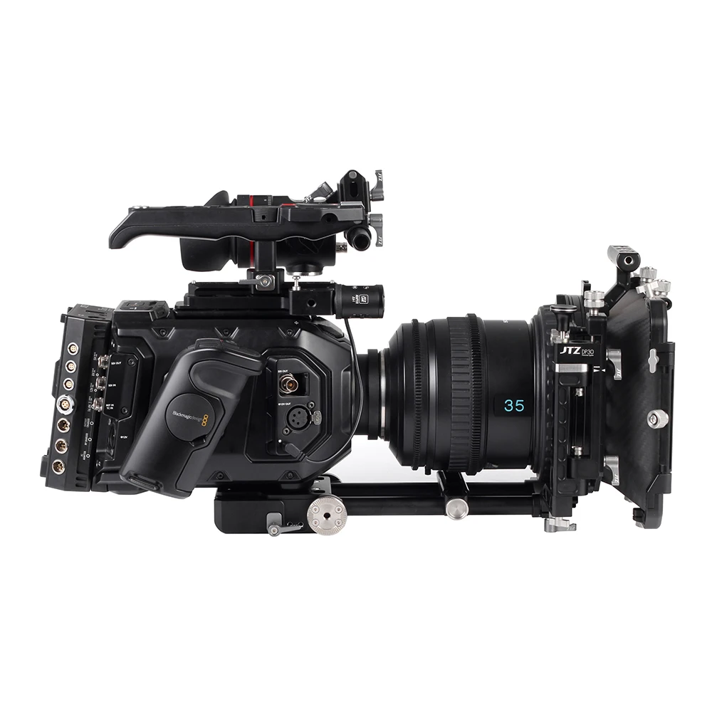 Клетка для камеры JTZ DP30 опорная пластина Blackmagic URSA MINI 4K 4 6 K EF PL Cinema|camera cage|camera cage rigcage