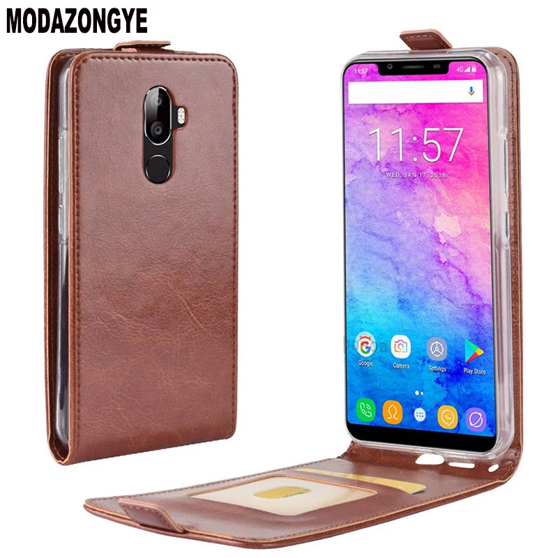 Oukitel U18 чехол Роскошный Обложка на заднюю панель из искусственной кожи для