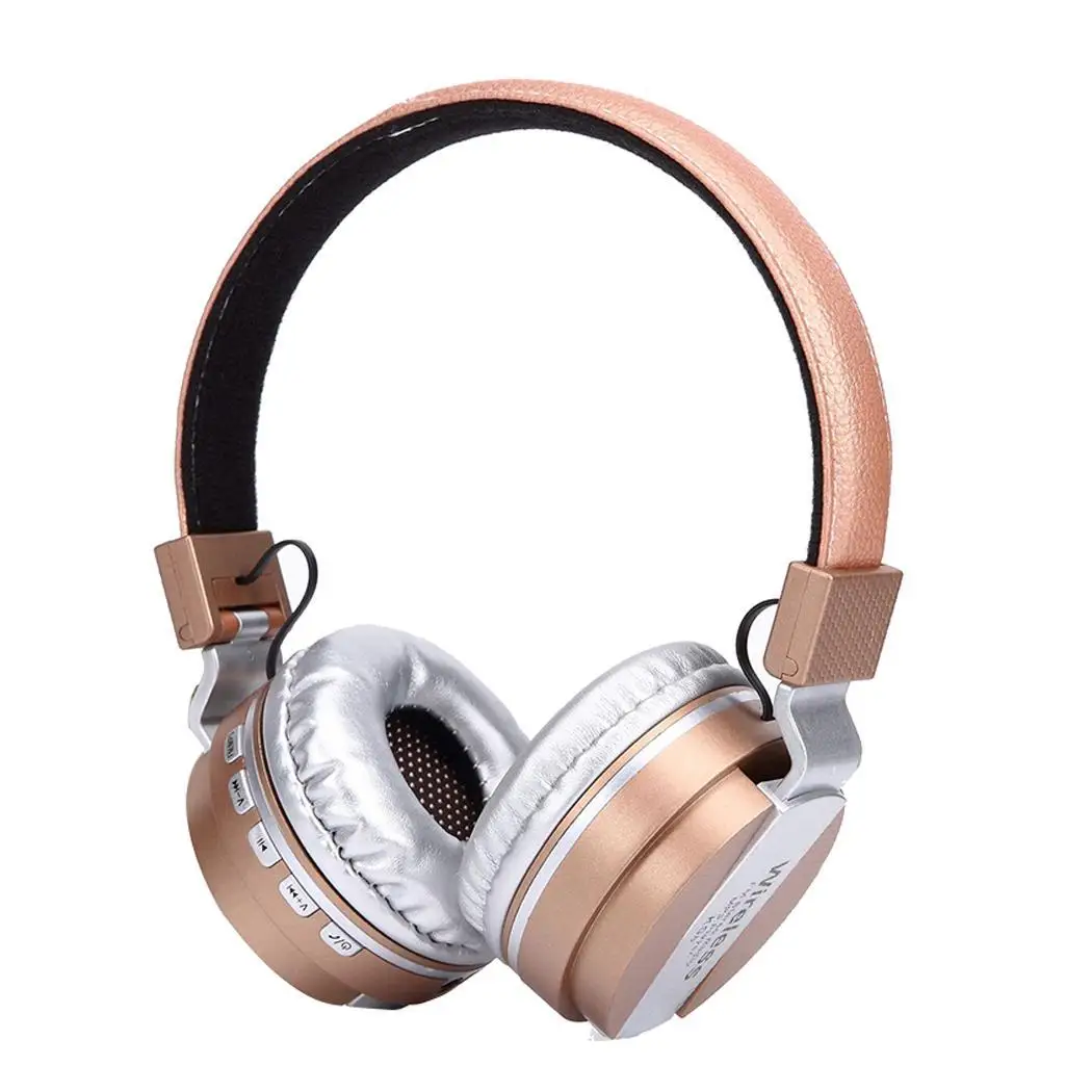 Беспроводная Bluetooth FM стерео головная гарнитура складная 4H музыка &lt10 м