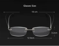 magnetic reading glasses leesbril al mg rimless reading glasses ultra light uv400 anti fatigue lenses 2 2 5 2 75 3 3 25