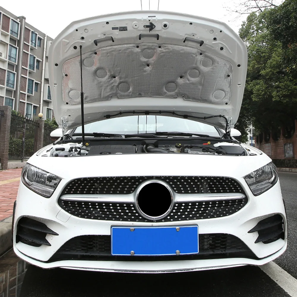 Для Mercedes Benz A Class W177 V177 A180 A200 A220 A250 автомобильный Теплоизоляционный хлопковый капюшон капот звукоизоляционный хлопок аксессуары