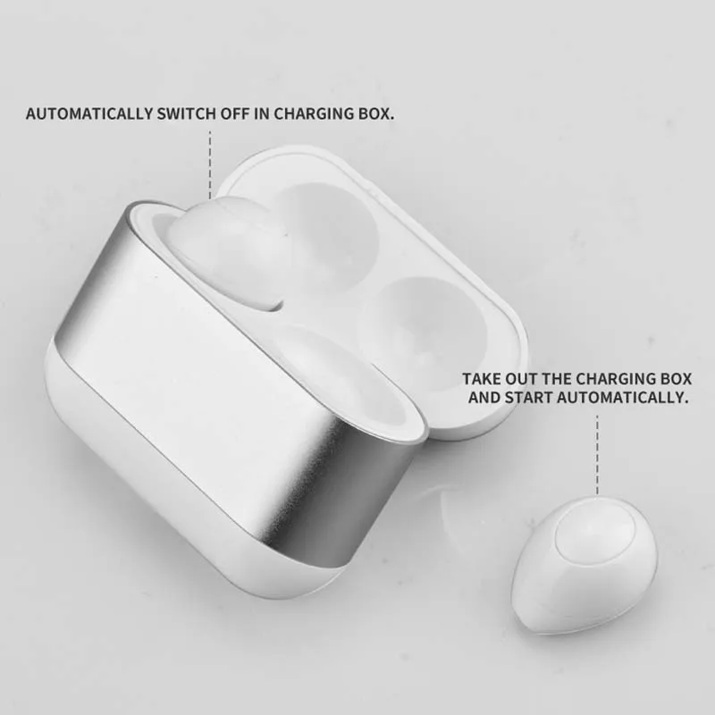 Teamyo Bluetooth наушники мини TWS беспроводные стерео Беспроводная гарнитура