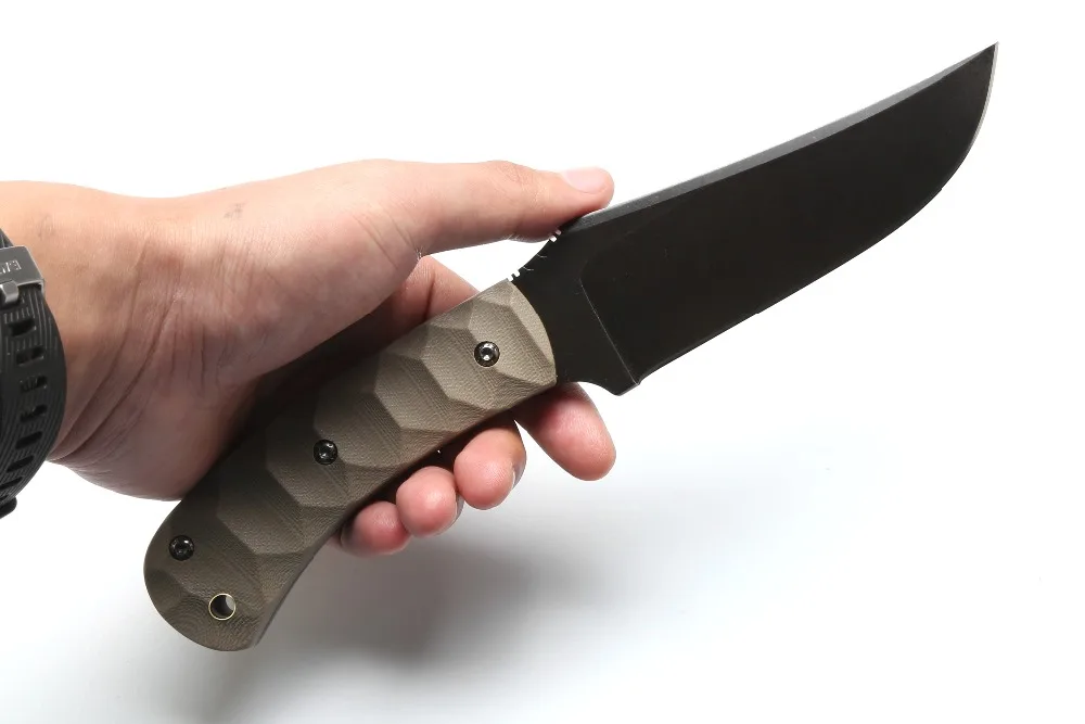 Тактический нож DICORIA DC53 с лезвием G10 фиксированным KYDEX ножи для кемпинга охоты
