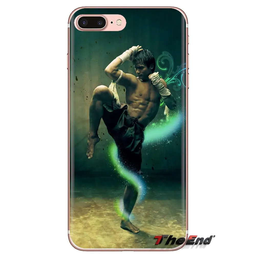 Для iPod Touch Apple iPhone 4 4S 5 5S SE 5C 6 6S 7 8 X XR XS Plus MAX прозрачный мягкий чехол для MOUGOL Muay Thai Fight