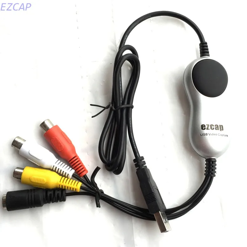 2017 Новый адаптер для карты видеозахвата запись аналогового видео от vhs v8 Hi8