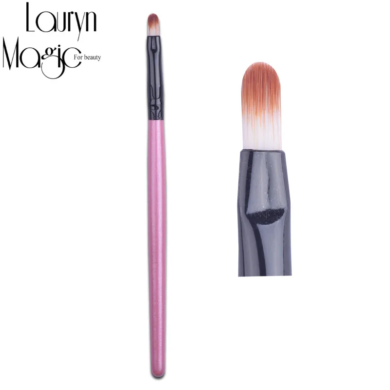 1 шт Высокое качество 4 цвета ПВХ Ручка тени для век Макияж Кисть макияжа