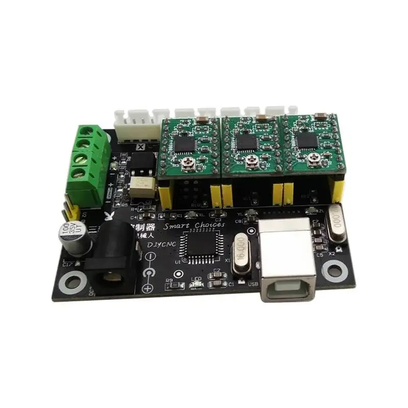 Benbox CNC полностью металлический 2626 гравировальный станок/медный и алюминиевый