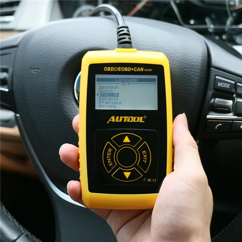 Tlxc Авто диагностический сканер CS320 OBD/EOBD (система бортовой диагностики авто