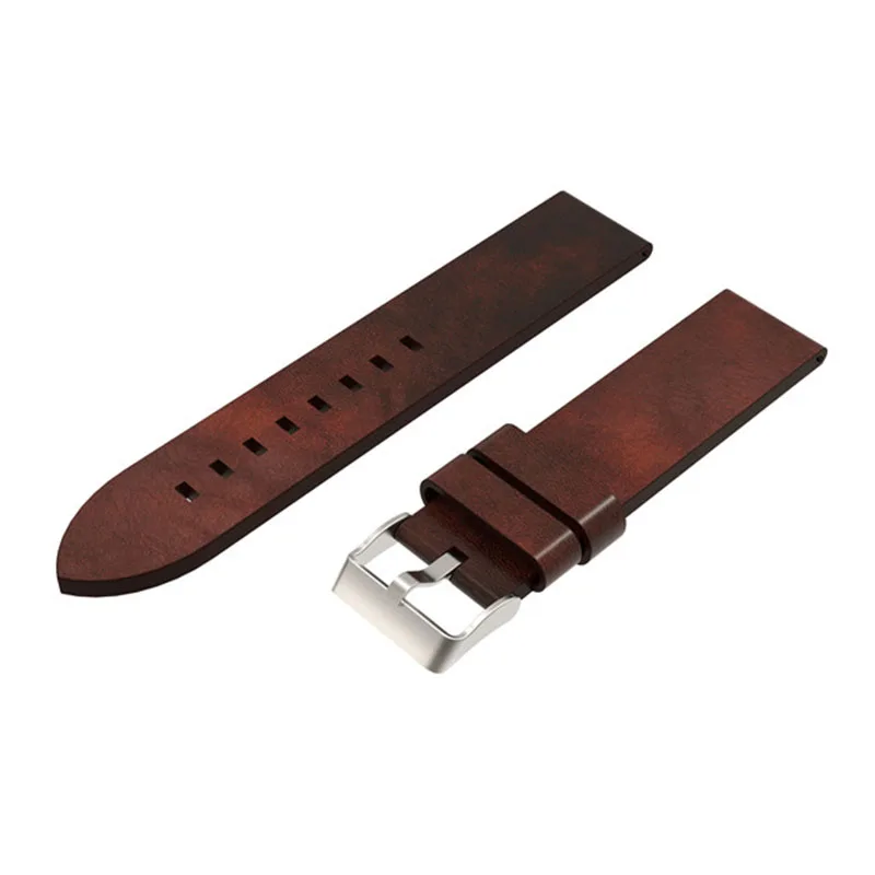 Luxury Leather Strap wrist watch Band Genuine Watchband bracelet strap for Garmin Fenix 5S wristband Replacement | Электроника