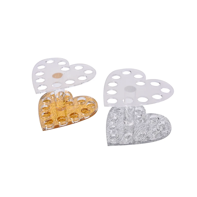 Peerless 12 отверстий золотистого и серебряного цвета держатель для ручки в форме