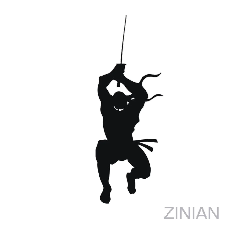 Японский ниндзя истребитель наклейки на стену стикер s гостиная спальня воин