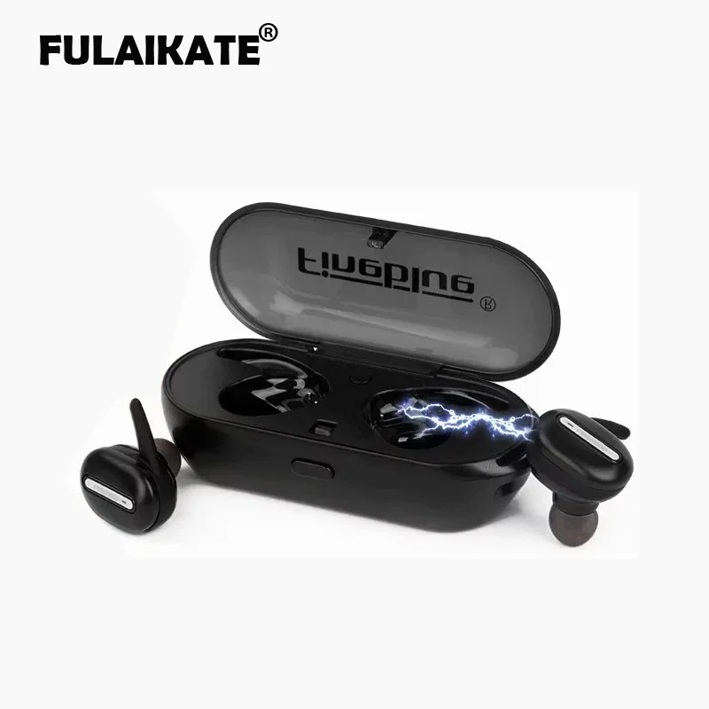 Bluetooth наушники FLAIKATE для iPhone Xs Max TWS Беспроводная музыкальная гарнитура с сенсорной
