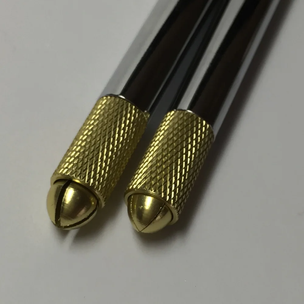 Ручка для перманентного макияжа с двумя головками 1 шт. | Красота и здоровье