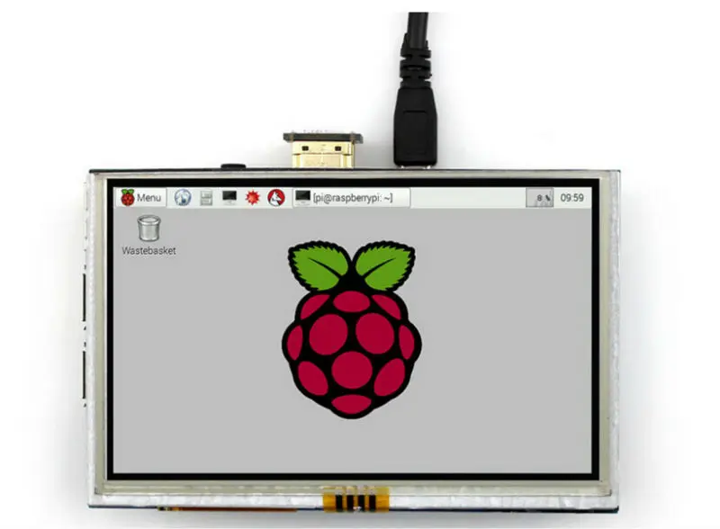 Glyduino 5 дюймов Raspberry Pi ЖК-дисплей Дисплей модуль 800*480 TFT резистивный Сенсорный экран