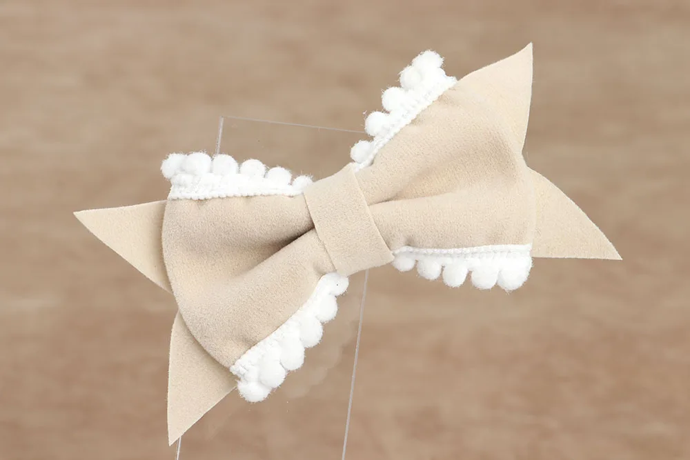 Ivory Hair Clips Новое поступление, Детские нейлоновые повязки для волос, для новорожденных, Детские волосы для девочек, банты, заколки для волос ручной работы с бантом, головные уборы, аксессуары для волос - Цвет: Ivory Hair Clips