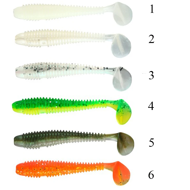 Noeby мягкие приманки для UL fly fishing Pesca 5 штук пакет 12 см/13 г рыболовные искусственные