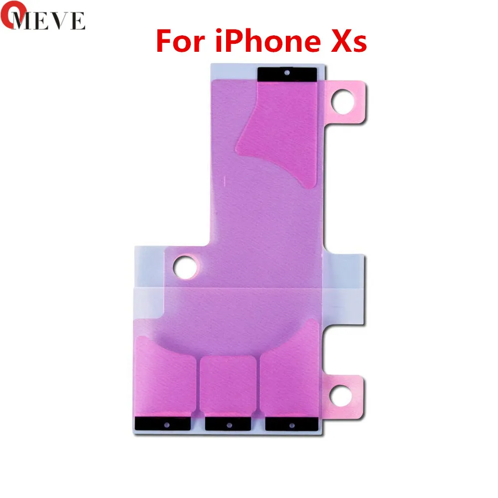 10 шт./лот батарея стикер на клейкой основе для iPhone X 5s 5c 6 6s 7 8 plus XR XS MAX задняя крышка