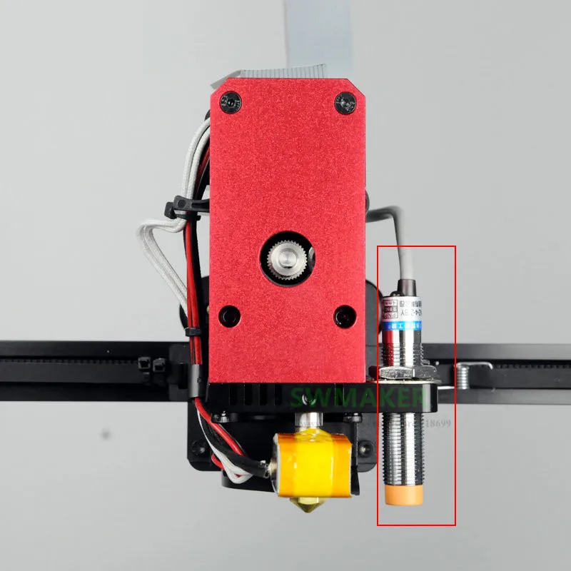 Фото Wanhao 3D Printer Spare Parts D9/ I3 PLUS Mark2 / D6 PLUS Inductive Sensor ABL Sensor End Stop Switch №2