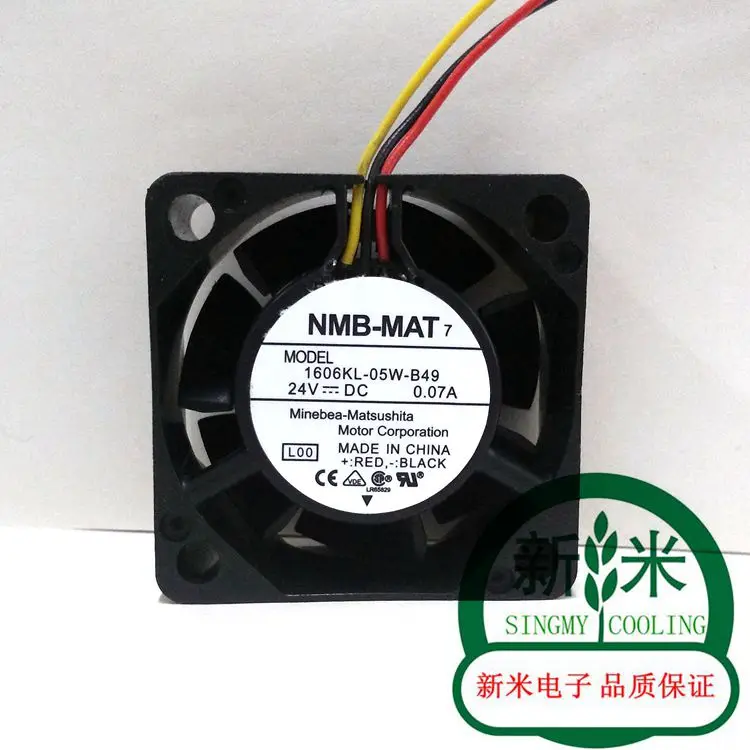 Новый NMB-MAT NMB 1606KL-05W-B49 24V 0.07A частоты 4015 4 см вентилятор охлаждения