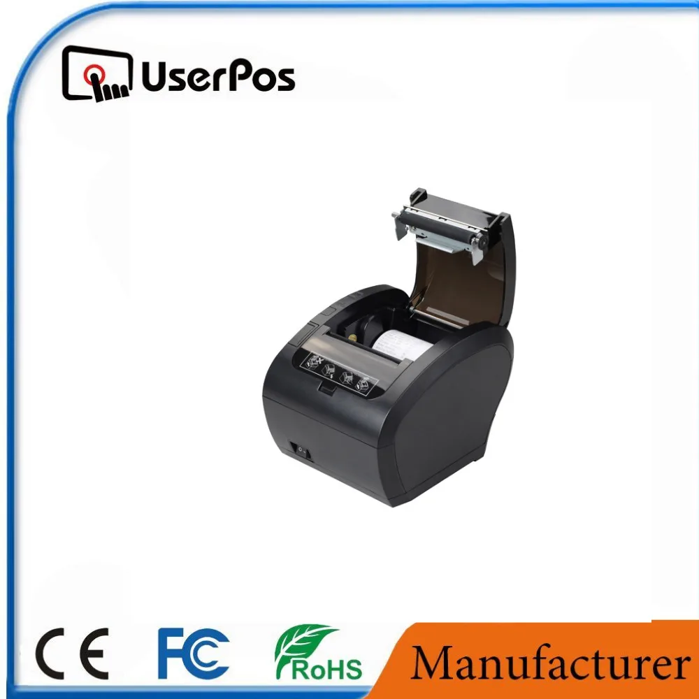 High printing speed 80mm thermal printer/LAN+USB+RS232 /pos system accessories POS Thermal Printer | Компьютеры и офис