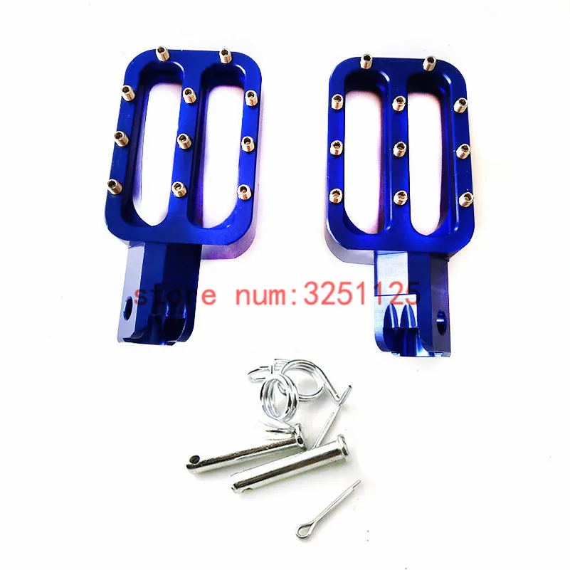 Заготовка CNC Peg педали для ног подставка CR KAYO SDG IRBIS KLX TTR BSE XR 50 70 110 125cc Pit Dirt Bike