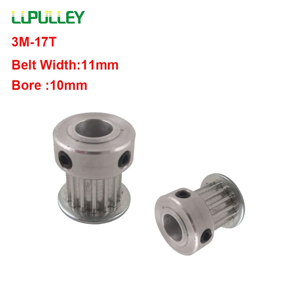 Шкив ГРМ LUPULLEY 3M 17T Ширина ремня 11 мм 5/1/6/6/7/8/10 отверстие алюминиевый шкив 4 шт. |