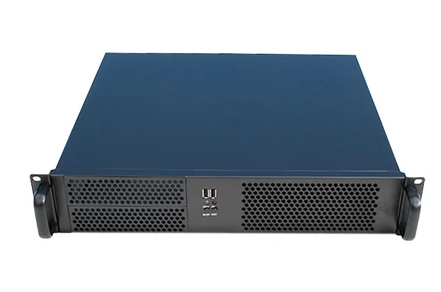 Серверный компьютер чехол 2U390mm промышленный короткий 19 дюймов корпус|server chassis|server