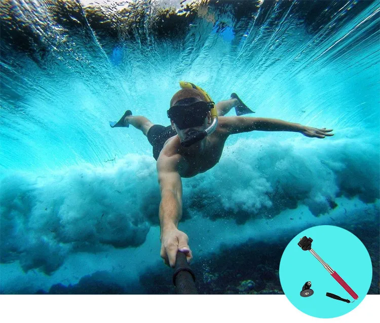 Бесплатная Доставка! Набор аксессуаров 5 в 1 монопод/нагрудный ремень/головной