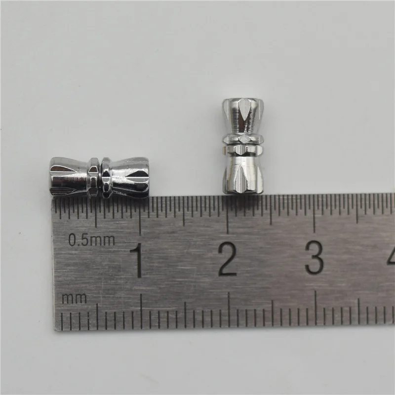 50 шт 11*4 мм сплав Винт Застежка молния для браслета ожерелье DIY ювелирных изделий в