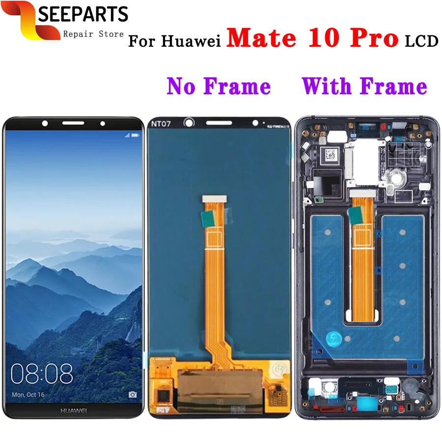 Оригинальный ЖК дисплей для Huawei Mate 10 Pro сенсорный экран дигитайзер в сборе с
