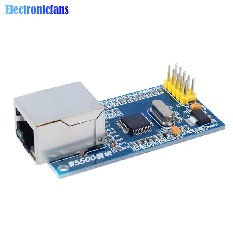 Сетевой модуль W5500 Ethernet щит LAN поддержка TCP/IP 51/ STM32 микроконтроллер с 32k байтами SPI 3