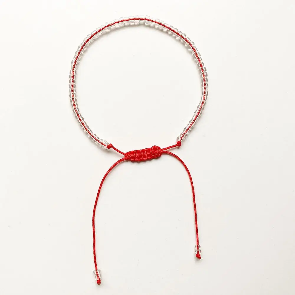 Бутанн 3 мм прозрачный браслет регулируемая фотография новый телефон 1 шт. |