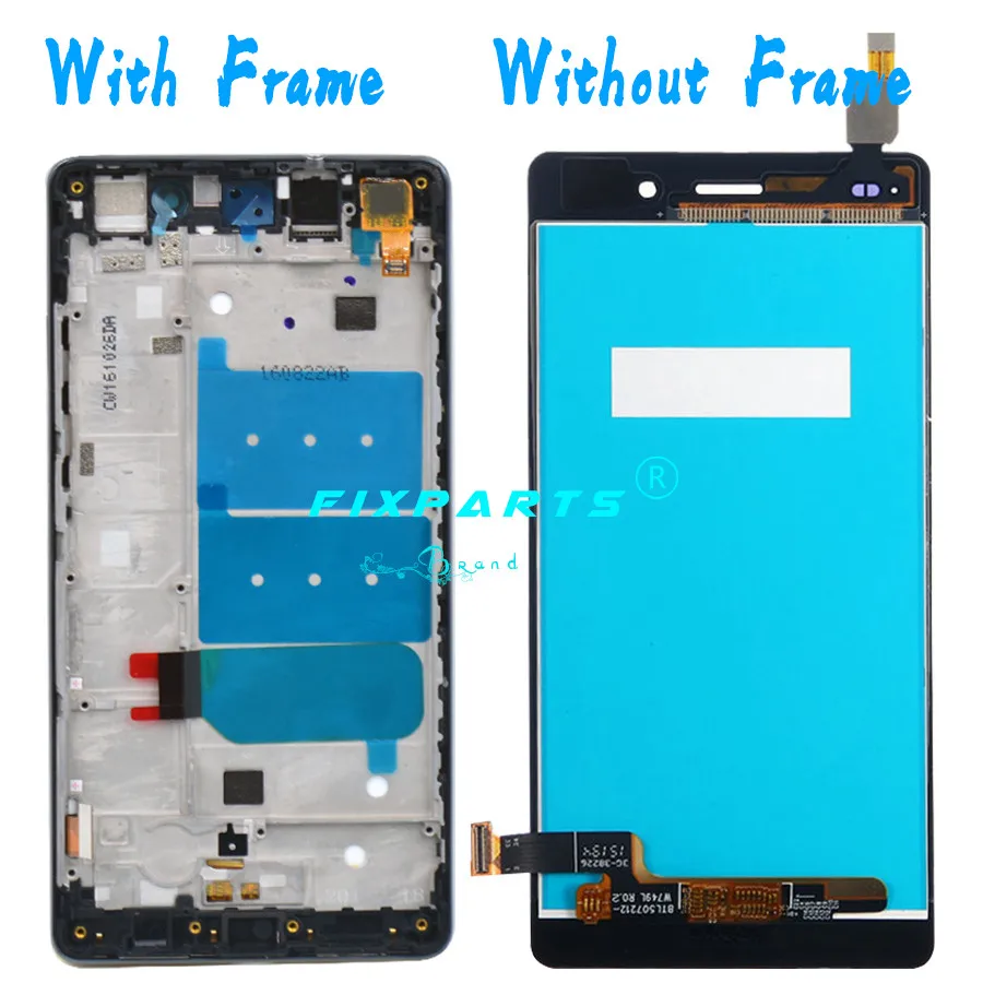 Полная гарантия ЖК Huawei P8 Lite дисплей сенсорный экран дигитайзер для сборки +