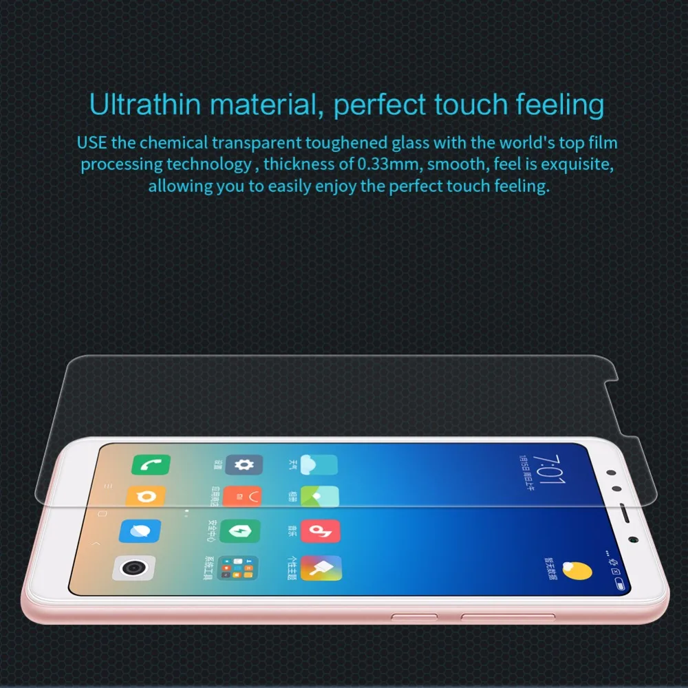 Redmi 5 Защитная пленка для экрана NILLKIN Amazing H 0 33 мм 9 закаленное стекло xiaomi redmi 7 дюймов