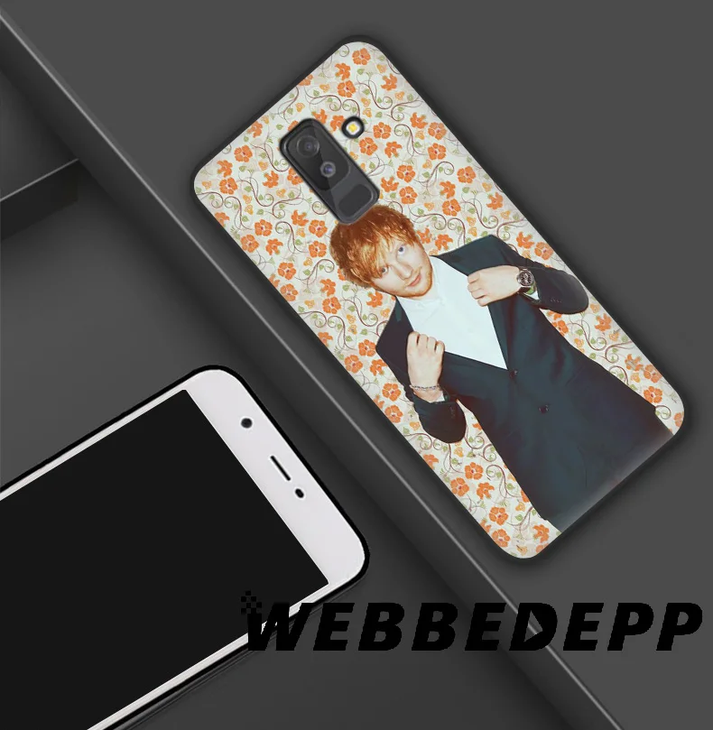 WEBBEDEPP Ed sheeran Edsheeran Мягкий ТПУ силиконовый чехол для Samsung Galaxy S10 S10e S9 S8 Plus S7 S6 Edge &amp J6 |