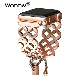 Ремешок из нержавеющей стали для iWatch Apple Watch 38 мм 40 мм 42 мм 44 мм Series 5 4 3 2 1