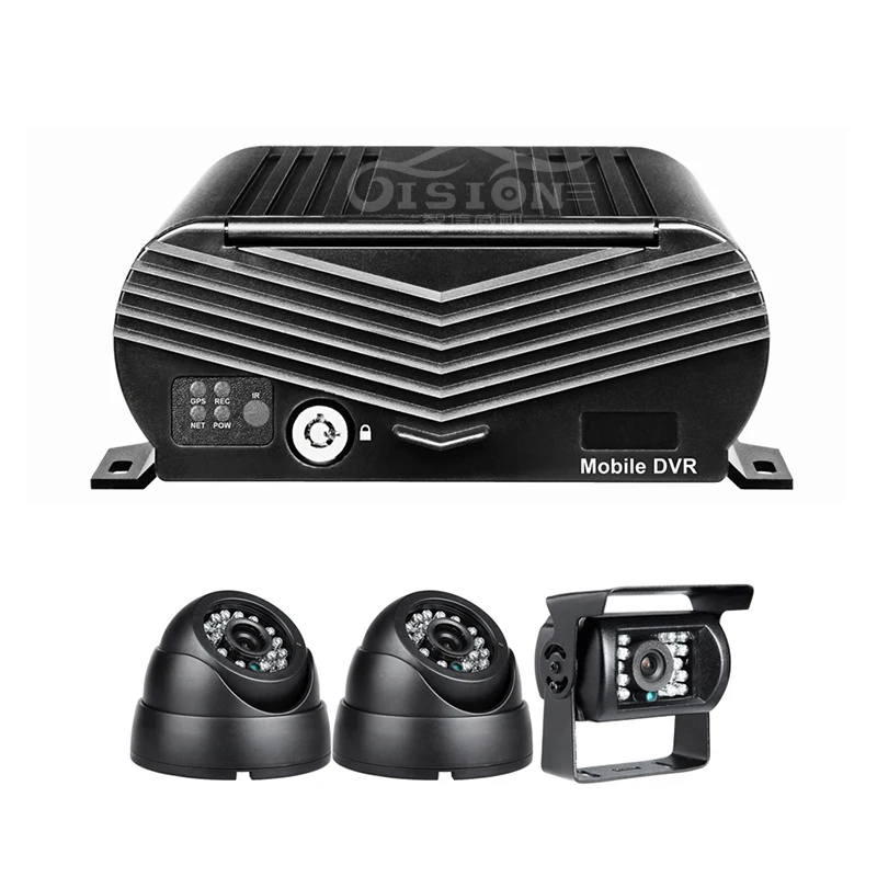 Fast Shipping Online 3G Real Time Hdd Mobile Dvr Cctv Surveillance System 2.0MP Camera Vehicle Recorder Kits With Gps Tracker |