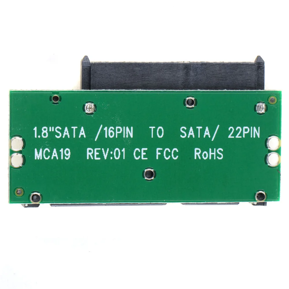 Плата-переходник Pro 1 8 Micro MSATA SSD на 7 + 15 2 5 дюйма SATA P0.11 | Компьютеры и офис