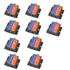 10 шт., , последовательный модуль преобразователя сервера TCPIP Ethernet RS485 со встроенной веб-страницей, Поддержка DHCPDNS