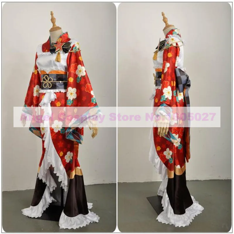 Отлично! Маскарадное кимоно Taisho пробуждающий Костюм Мини-Кодори для косплея