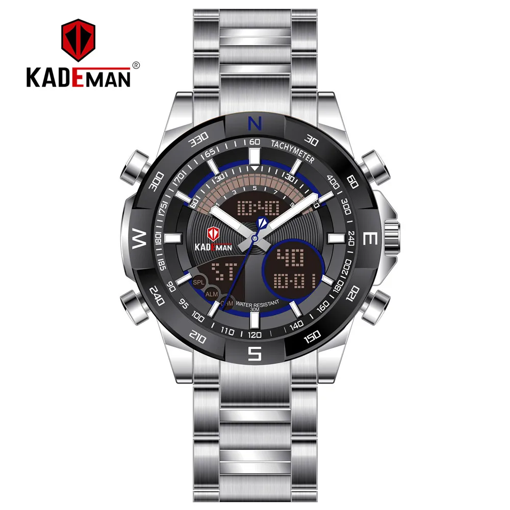 2019 новые мужские спортивные водонепроницаемые цифровые часы люксовый Топ бренд