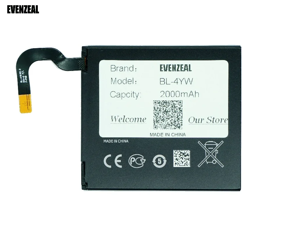 EVENZEAL 1 шт. аккумулятор для мобильного телефона Nokia Lumia 925T 922 RM 893 892 955 Подиум BL 4YW
